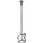 Einhell Mörtelrührer als Erdbohrer-Zubehör für GP-EA 18/150 Li BL Durchmesser 120 mm Länge 65,5 cm