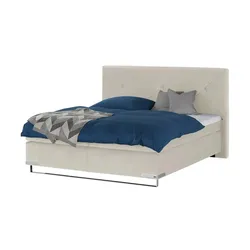 Gallery M Boxspringbett  Dubai ¦ creme ¦ Maße (cm): B: 177 H: 124