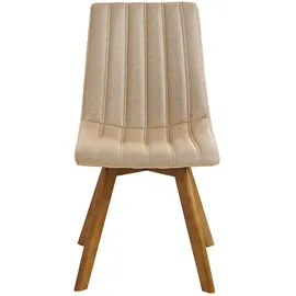 Beliani Esszimmerstuhl 2er Set CALGARY