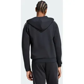adidas STADIUM SMALL LOGO FULL-ZIP HOODIE - Black - M
