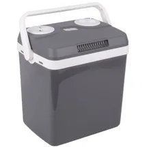 Vaiko Vaiko® Kühlbox 12V 230V Camping, Kühlschrank Thermoelektrische Warmhaltebox – Grau