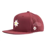 Bavarian Caps Schirmmütze Bavarian Caps Outdoor Flat Snapback rot