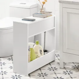 SoBuy BZR48 Nischenregal Badezimmerschrank 20 x 60 x 55 cm Weiß