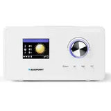 BLAUPUNKT IR25 Internetradio UKW Radio Küchenradio WLAN Radiowecker Wecker weiß - Weiß