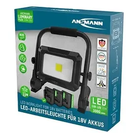 Ansmann LED Strahler FL30W 18V Akku-LED-Baustrahler schwarz