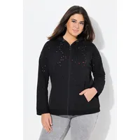 Ulla Popken Damen große Größen Übergrößen Plus Size Sweatjacke,