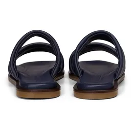 Marc O'Polo "aus softem Ziegenleder", Damen, Gr. 39, true navy, Obermaterial: 100% Leder, unifarben, Schuhe Sandale