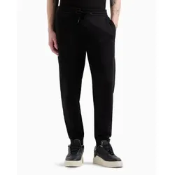 Armani Exchange für Herren. XM000373AF10818UC001 Jogger Logo Back Hose schwarz (XXL), Lässig, Sportlich, Baumwolle, Laufen, Sportbekleidung,