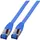 EFB-Elektronik EFB K5525FBL.15 - Cat.6A S/FTP Patchkabel S/FTP,Cat.6A,Cat7 TPE superflex,15m,blau