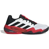 adidas Barricade 13 Sandplatzschuhe - Cloud White / Core Black / Lucid Red - EU 40 2/3
