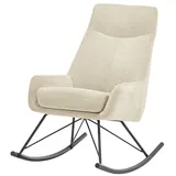 InnoSeat MCA FURNITURE ORIENT Schaukelstuhl - versch. Farben - Creme