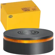 Hella 2RL 455 256-001 LED-Rundumkennleuchte - K-LED Rebelution - 12/24V - gelb - geschraubt - Kabel: 150mm - Stecker: Flachstecker
