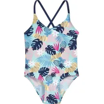 Playshoes Badeanzug Blumen Blau 98/104