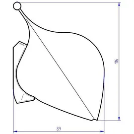 Thule Omnistor 1200 Sackmarkise 260 cm Saphirblau