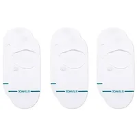 Stance Icon No Show 3 Pack Sneakersocken Weiß 43-47