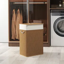 Homcom Wäschekorb Bambus