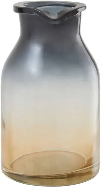Premier Housewares Glynn Schwarz-Gold kleine Vase