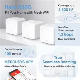 Mercusys Halo H30G Mesh System 3er Set