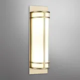 Elstead Lighting Fusion Wandleuchte 2-flammig, FE-FUSION2-PNBR,