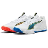 Puma Accelerate Pro 4 Game On Handballschuhe 01 - PUMA white/glowing red/ultra blue 38.5