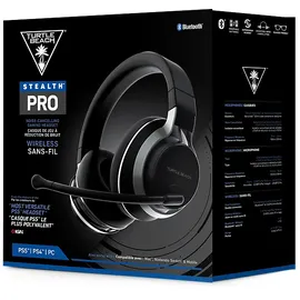 Turtle Beach Stealth Pro Playstation, Over-ear Gaming Headset Bluetooth Schwarz