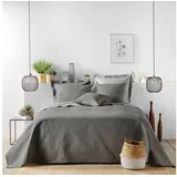 douceur d`interieur Colombine Bettüberwurf 220 x 240 cm Blau/Grau