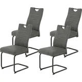 Hela »JUPITER« Set, 4 Stk.Federkern und Griff, 140 Kg Belastbarkeit, 2er und 4er Set, grau