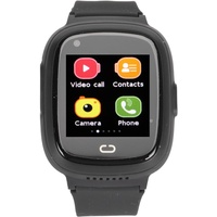 Fockety Kinder-Smartwatch, 4G-WiFi-Smartwatch für Kinder, Positionierung SOS-Notfall Rufen Sie den Video-Chat an Kinder-Touchscreen-Uhr, Touch-Screen Kinder-Handyuhr für (Schwarz)