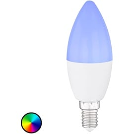 GLOBO LED-Kerzenlampe E14, 4,5W Tuya-Smart RGBW CCT