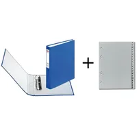 Herlitz Ringbuch + Ordner Register DIN A5 mit 2-Ringe