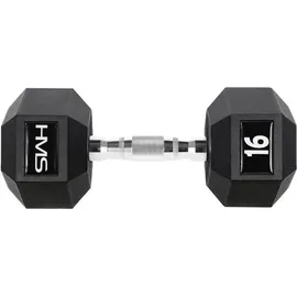 HMS Hex Pro Kurzhantel 16 kg schwarz