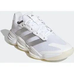 Handballschuh ADIDAS PERFORMANCE "STABIL 16 INDOOR", Gr. 42, weiß (ftwwht, silbermet, greone), Textil, Synthetik, sportlich, Schuhe
