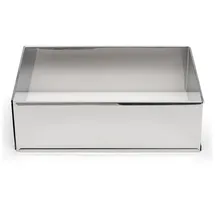 Patisse Backrahmen Verstellbar, Edelstahl, Silber