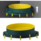 Ccykxa Drehbares Eckregal, Kunststoff, Einfache Montage, Multifunktionales Design, Ideal Für Bad Und Küche
