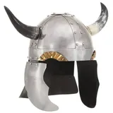 vidaXL Fantasy Wikingerhelm Ritter Kostüm Erwachsene Einheitsgröße