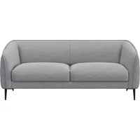 2,5-Sitzer FLEXLUX "Belle Designsofa, Couch, bequem durch Kaltschaum im Sitz", grau (sophisto gre), B:188cm H:74cm T:89cm, 100% Polyester, Sofas, Skandinavisches Design, In hochwertiger Verarbeitung