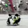 YY Vertical Panda Chalkbag Grau