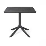 Nardi »Clip« Gartentisch 80x80 cm / anthrazit