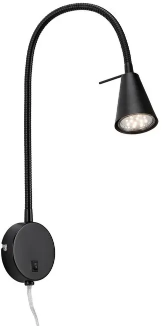Briloner Wandleuchte Tusa Alu, Eisen, Stahl & Metall Schwarz