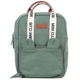 Childhome Kinderrucksack Mini Club, - Signature, Canvas - Grün