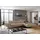W.Schillig Ecksofa »piedroo, Designsofa mit tollem Sitzkomfort, bequem und elegant, L-Form«, Kopfteilverstellung, wahlweise mit Sitztiefenverstellung, Breite 343cm braun