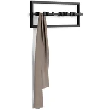 Umbra Wandgarderobe Cubiko Schwarz