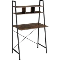 Tectake Schreibtisch Exeter 85,5 x 46,5 x 140 cm