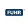 Fuhr Türtreibriegel 982 DIN links Silber eloxiert 23 mm Rundstange 10 mm