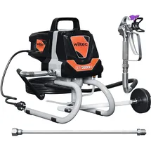 Wiltec Hochdruck Farbsprühsystem 1010 W, 207 bar, 1,5 l/min, rot