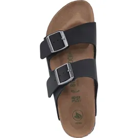 Birkenstock Arizona Vegan Birko-Flor Nubuk schmal schwarz 38