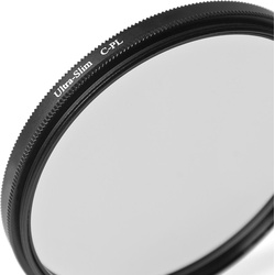Massa High Quality CPL Polfilter 58 mm, Objektivfilter, Schwarz
