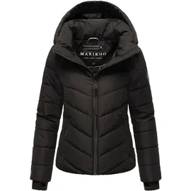 Marikoo Winterjacke "Samuiaa XVI", Damen, Gr. XS schwarz, Obermaterial: 100% Polyester; Futter: 100% Polyester; Wattierung: 100% Polyester; Ärmelfutter: 100% Polyester, Jacken, mit Kapuze