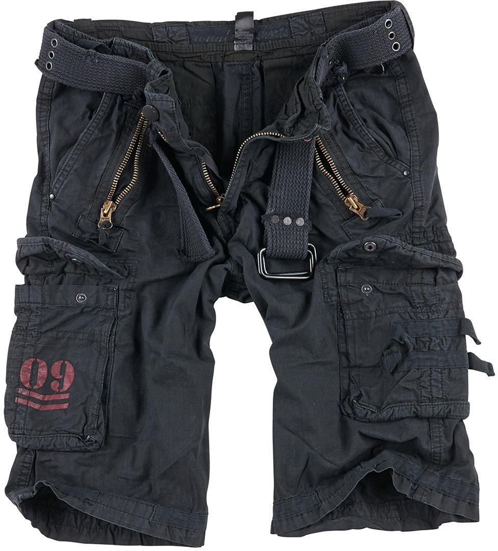 Surplus Royal Shorts, schwarz, Größe 4XL für Männer