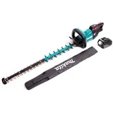 Makita DUH 751 T1 Akku Heckenschere 18V 75 cm Brushless + 1x Akku 5,0Ah - ohne Ladegerät